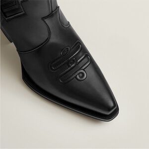 Hermes Black Vegas Boot